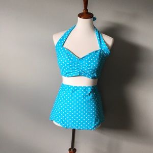 Bnwt Red Dolly Retro High waist bikini
